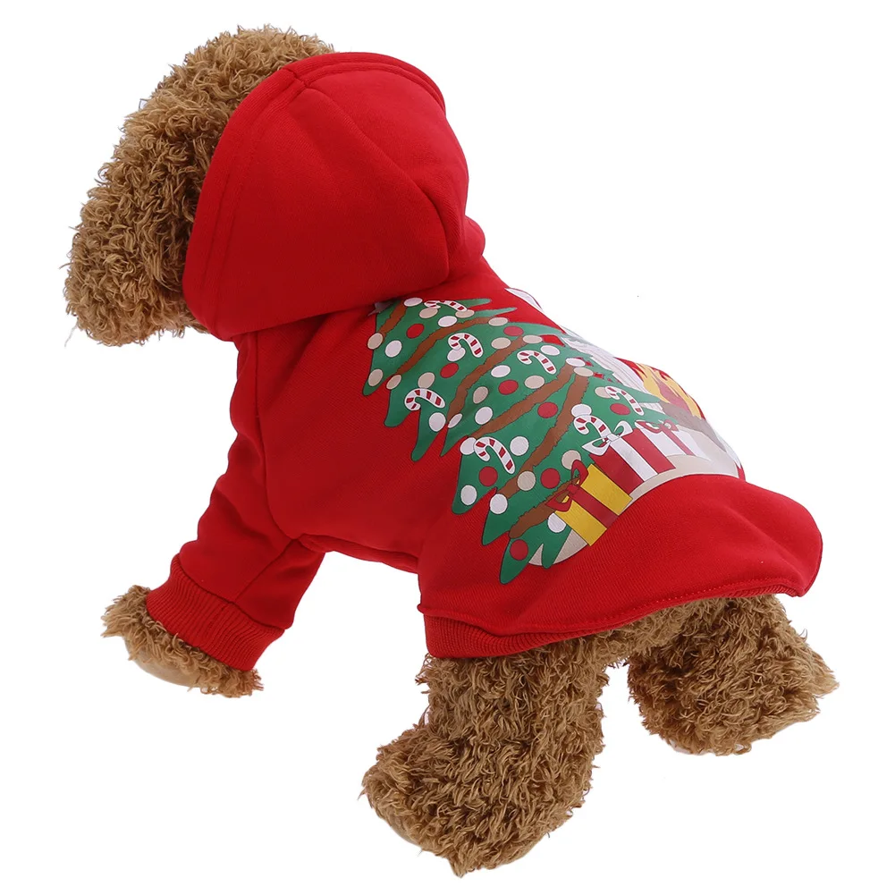 

Pet Dogs Christmas Clothes Than Teddy Bear The Pet Fleece Jacket Cotton Qiu Dong