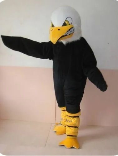 

White Head Bald Eagle Adults Mascot Costume Suits Cosplay Party Game Dress Outfits Clothing Carnival Halloween Adults