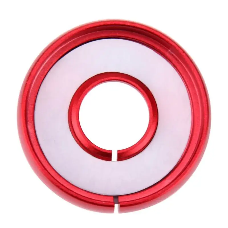 VODOOL Aluminum Alloy Car Styling Key Ring Hole Sticker Lumunous Ignition Switch Cover Motorcycle Decal Circle Light Decoration |
