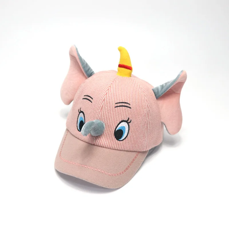 Бейсбольная шапка-ведро с мультяшным изображением слона осенне-зимняя шапка для