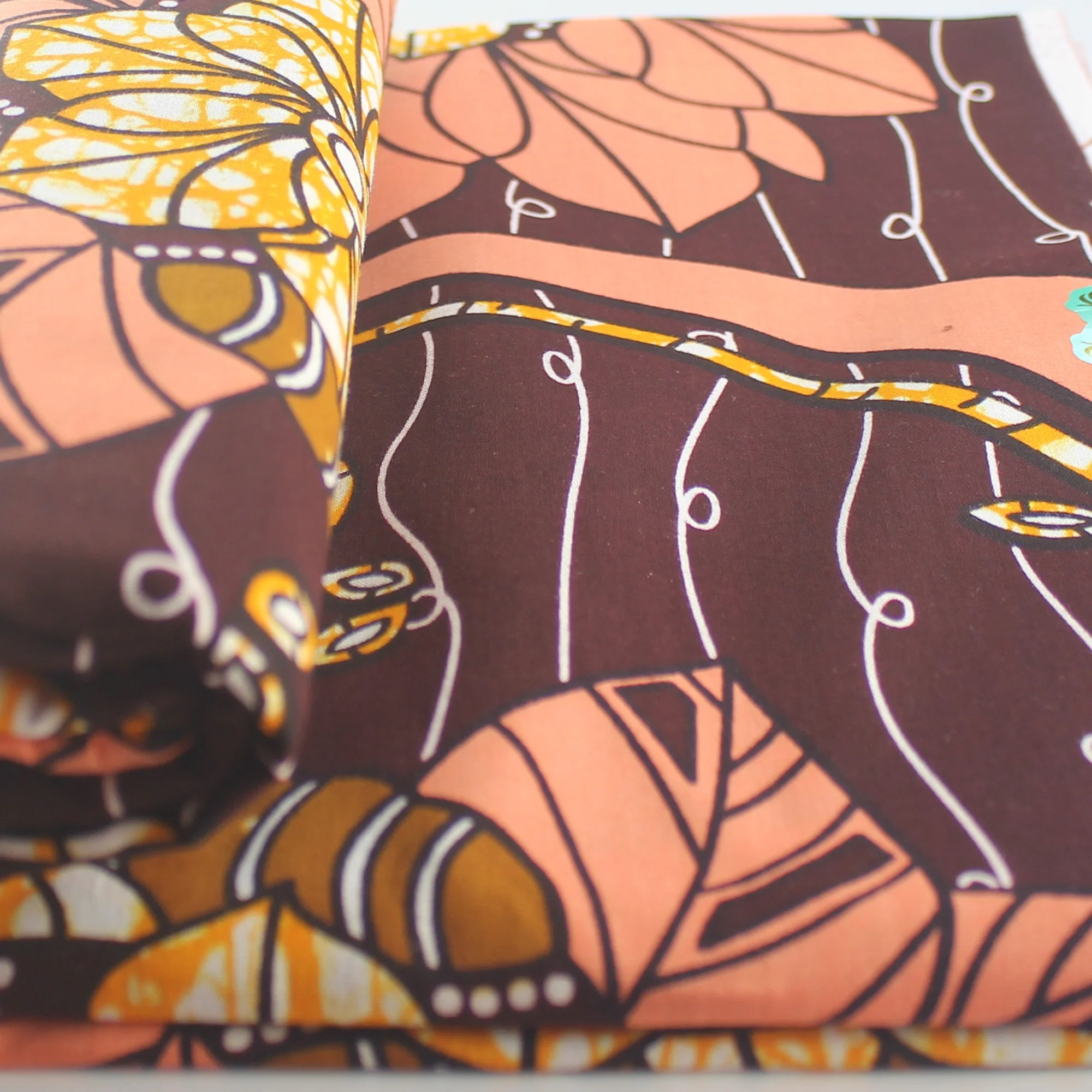 2020 100% хлопок высокое качество Анкара Пань африканская Ткань восковой принт 6