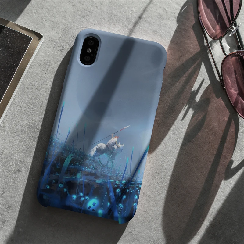 Чехол с комиксным пейзажем для iPhone 11 12 Pro X XR XS Max 7 6 6S 8 Plus чехлы силиконовый мягкий