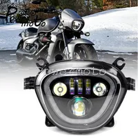 Motorcycle LED Headlight Running Light For Suzuki Boulevard C90 M90 M109 M109R BOSS VZ1500 VZR1800 Intruder Cruiser Lamp 06-19