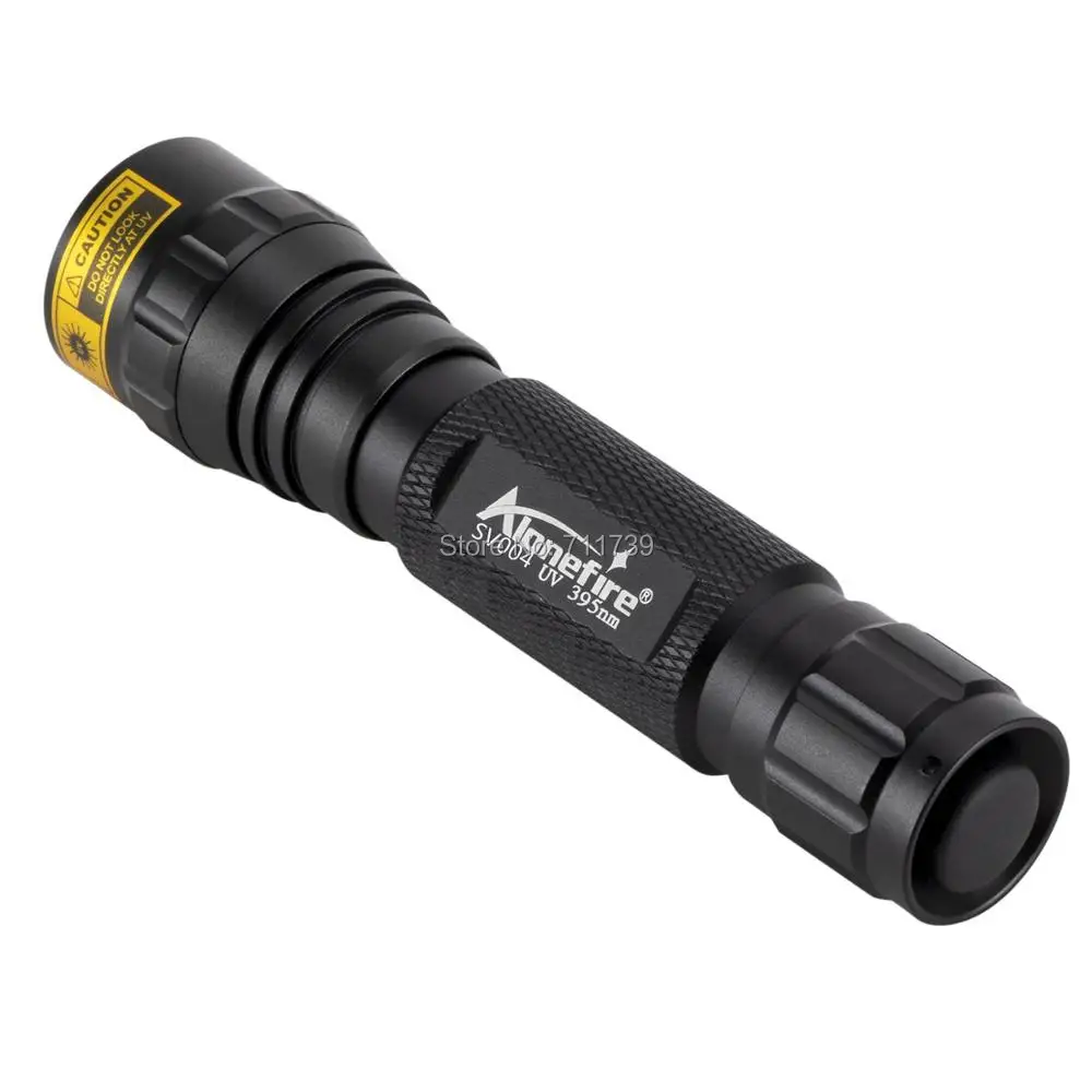 AloneFire SV004 LG ультрафиолетовый светильник 5 Вт высокой мощности 365nm/395nm УФ-вспышка светильник УФ-черный светильник детектор пятен мочи для домашних животных скорпион