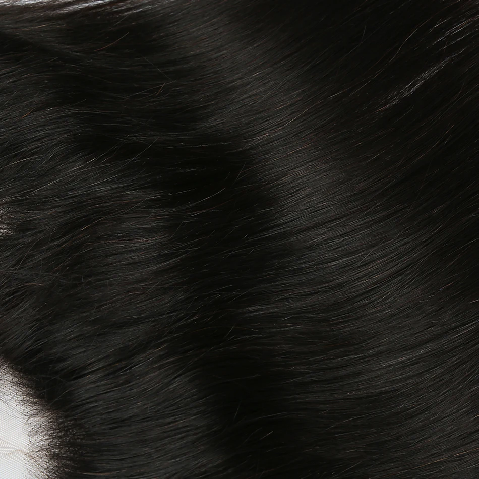 

Luvin Hair Peruvian Straight Human Hair 13x4 Lace Frontal Closure Remy Hair Swiss Brown Lace Frontal Remy Hair Closure For Woman