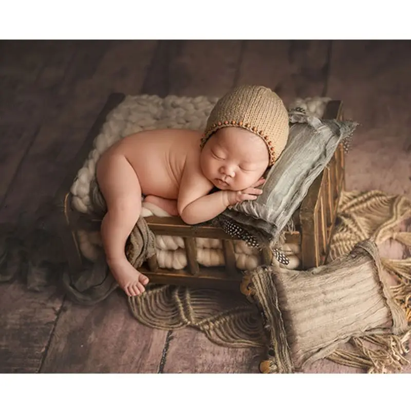 

2 Pcs Newborn Posing Pillow + Blanket Baby Photography Props Kid Photo Accessory G99C