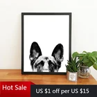 Картина на холсте в виде немецкой овчарки, Постер, Настенный декор для детской комнаты, Художественная печать, картина в скандинавском стиле с собакой, украшение для детской комнаты