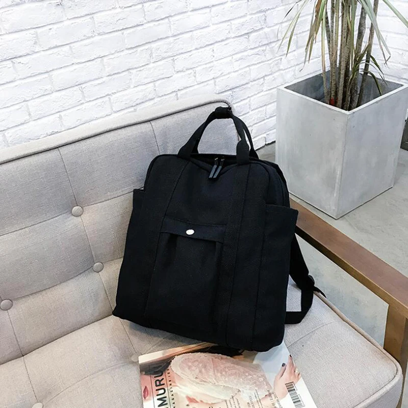 Рюкзаки сумка на плечо школьная модная мягкая ручка однотонная повседневная