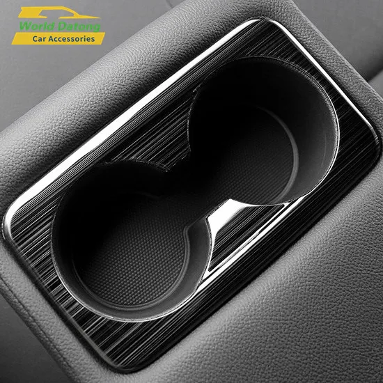 Автомобильный держатель чашки воды Панель из нержавеющей стали Обрезать