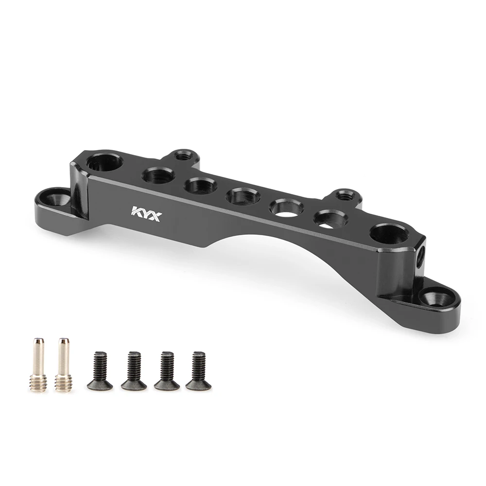 

1PC Axial Scx10 III Ax103007 Aluminum Alloy Front Bumper Bracket Metal Front Car Shell Fixed Mount for 1/10 RC Cars
