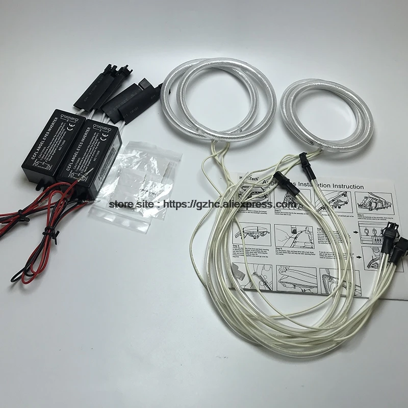 HochiTech для Hyundai Santa Fe santafe 2007-2012 ультра ярсветильник дневной свет DRL CCFL глаза ангела