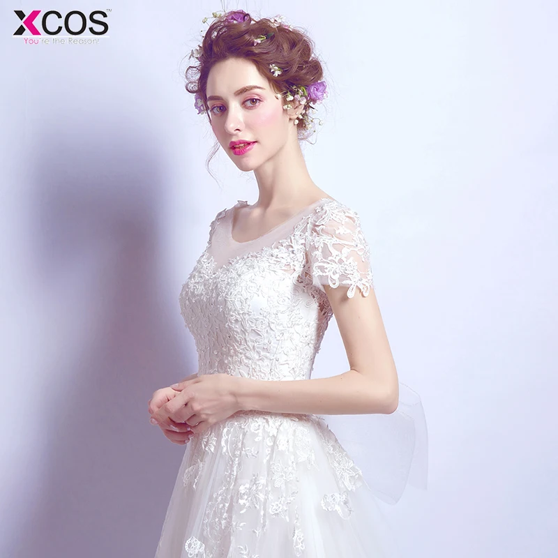 Пляжные свадебные платья с рукавом крылышком 2019 винтажное кружевное элегантное