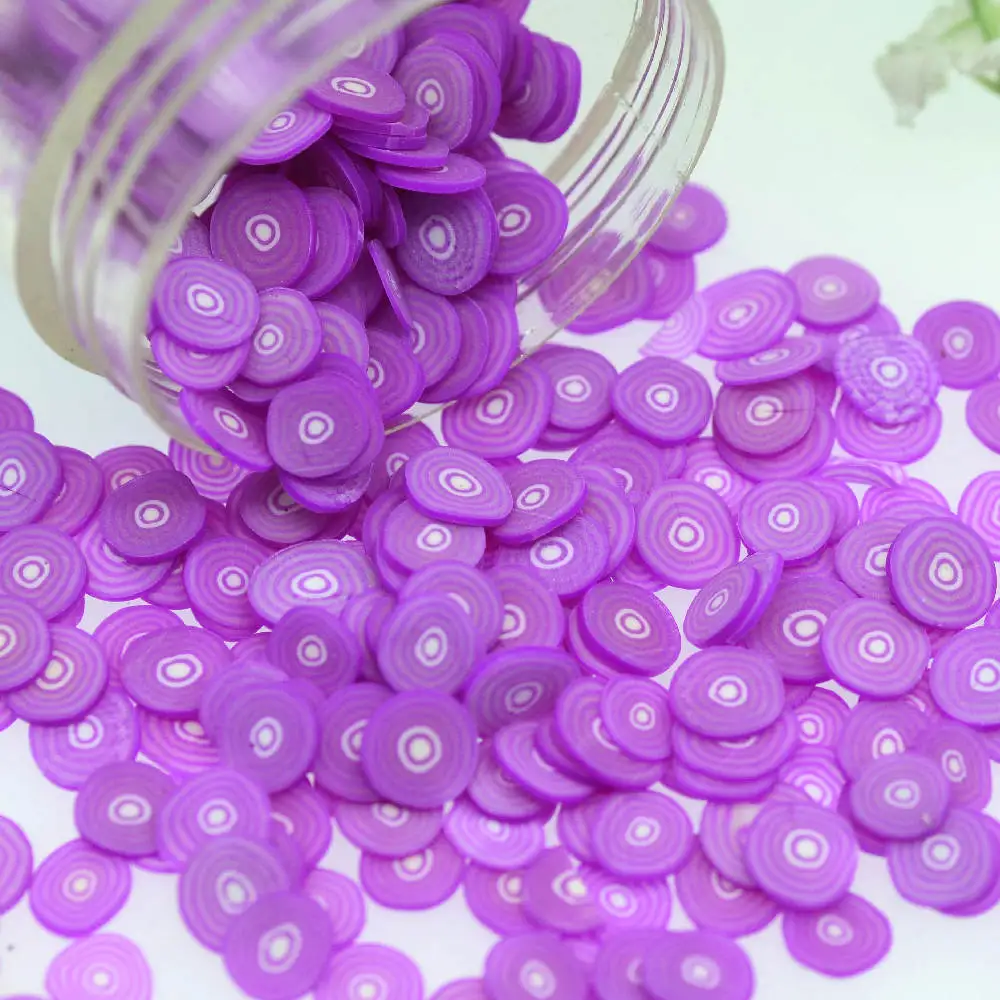 5 мм крошечная полимерная глина искусственные хлопья лука посыпка украшение для