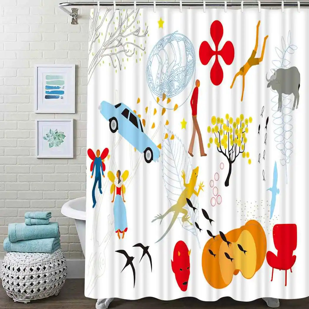 

Pumpkins Buffalo Shower Curtain Plaid Pumpkin Shower Curtain Waterproof Fabric For Bathroom Decor Shower Curtains Set With Hooks