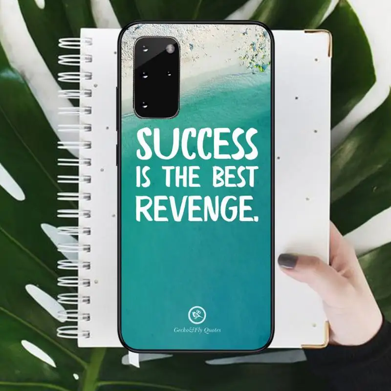

phrase inspirational design pattern Phone Case For Samsung galaxy S 9 10 20 A 10 21 30 31 40 50 51 71 s note 20 j 4 2018 plus