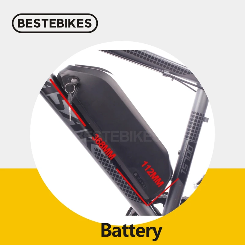 Литиевая батарея для электрического велосипеда BAFANG BBS01B BBS02B 36 В 17 А. Ч|bafang 8fun|bicycle
