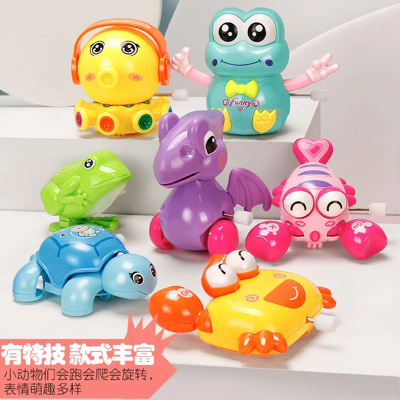 

Заводные игрушки, классические весенние заводные игрушки 1 шт., забавные цыплята/лягушки, заводные прыжки, подарок для детей, малышей