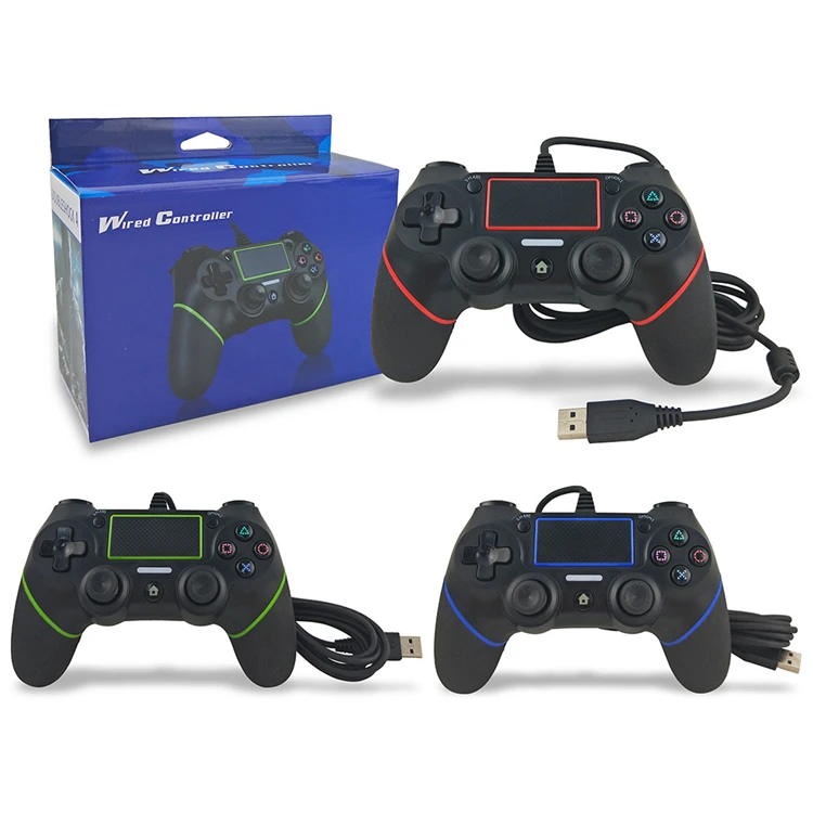 Новинка проводной USB контроллер для PS4 Playstation геймпады Sony джойстик
