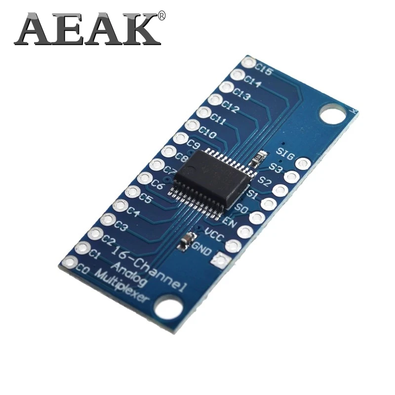 16 канальный аналоговый цифровой мультиплексорный модуль AEAK CD74HC4067 разделочная