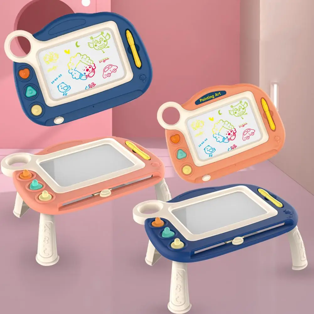 

Магнитная доска для рисования для малышей 10x12 дюймов, размер для путешествий, детские игрушки, эскиз для малышей, красочные стираемые с одно...