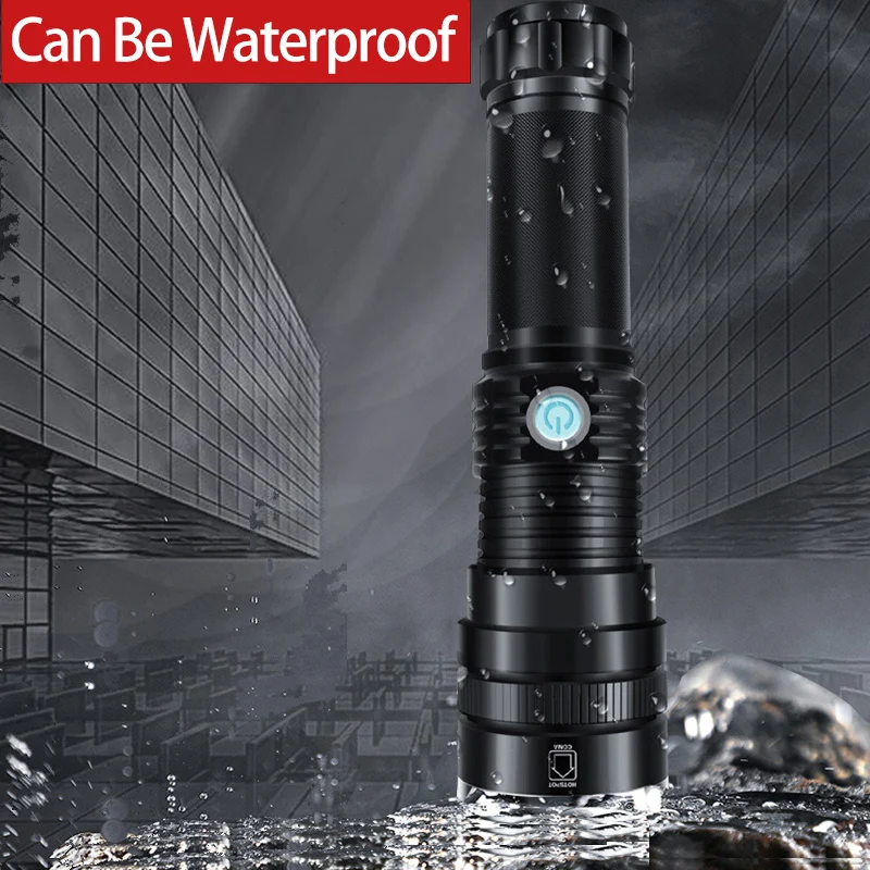 XHP70.2 Мощный светодиодный светильник масштабируемый супер фонарь перезаряжаемый