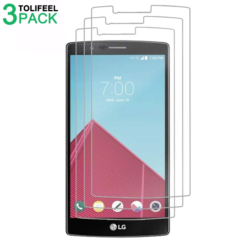 3 шт закаленное стекло для LG G4 Защитная пленка 2.5D 9H H818 H815 H810 F500 VS999 на