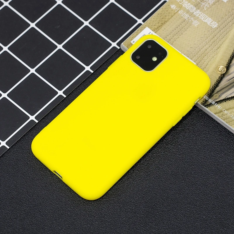 Чехол для телефона ярких цветов, чехол для iPhone 11 Pro Max, мягкий силиконовый чехол из ТПУ для Etui iPhone 6 7 8 Plus X XR XS Max, задняя крышка