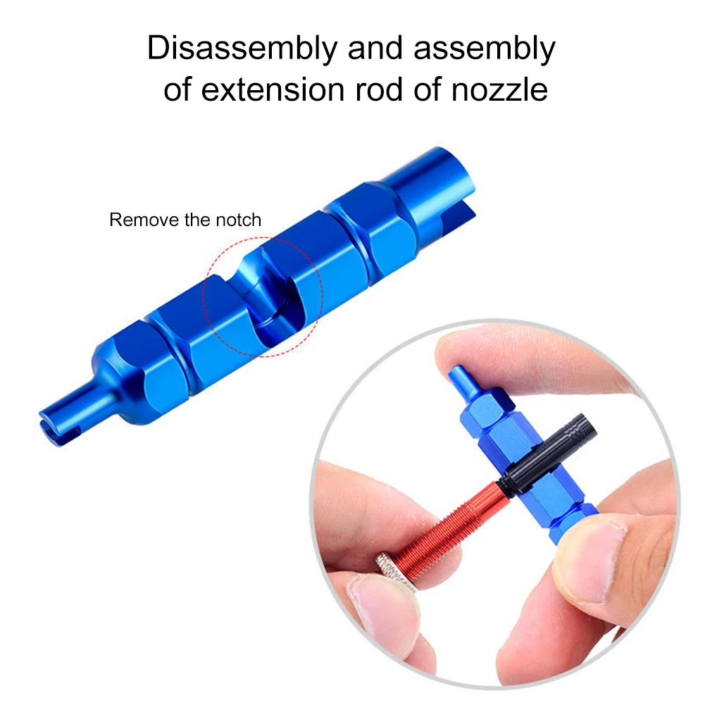 

Bicycle Wrench Tube Removal Repair Tools Portable Tire Schrader Presta Valve Core Waterproof Cycling Elements for RISK