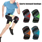 1 шт. коленного бандажа колодки Поддержка сжатия ремень протектор для занятий спортом, будь то Велосипедный спорт или бег спорт SAL99