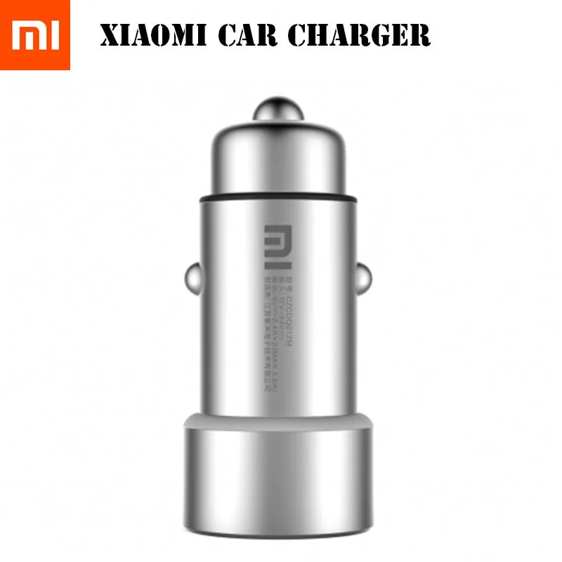 Оригинальное автомобильное зарядное устройство для Xiaomi 18 Вт быстрая зарядка Mi с