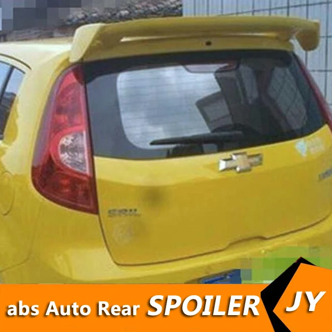 Для Chevrolet sail спойлер 2011 2019 SAIL TF Люк назад ABS Материал заднее крыло автомобиля