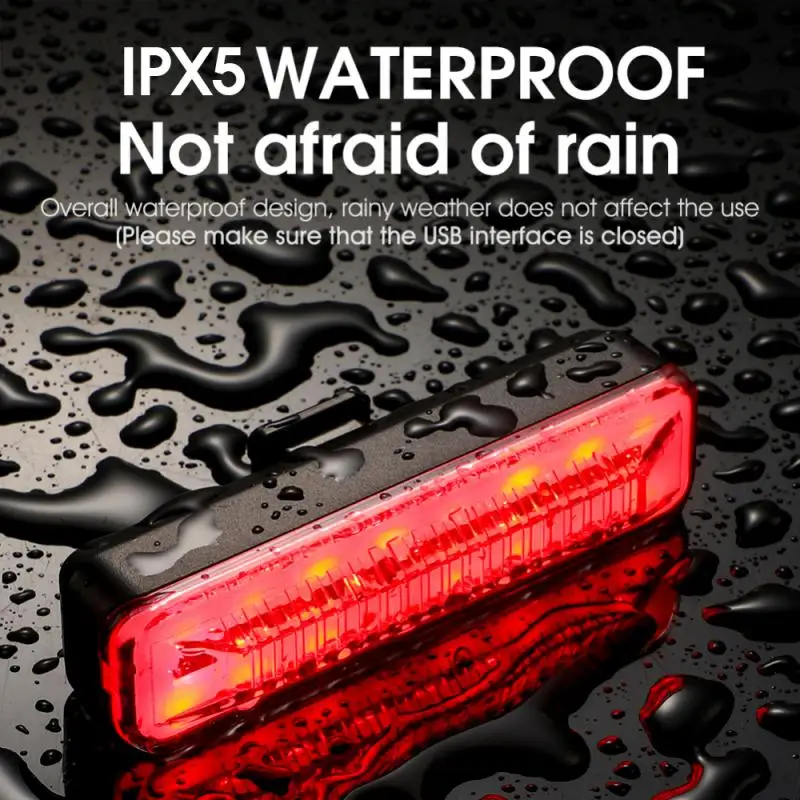 Велосипедные фонари IPX5 водонепроницаемый задний фонарь с дистанционным