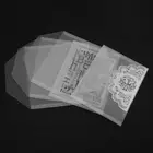 10 шт.компл. штампы и штампы прозрачные коллекции Чехол DIY трафарет для скрапбукинга режущие штампы чехол для хранения шаблон держатель сумка
