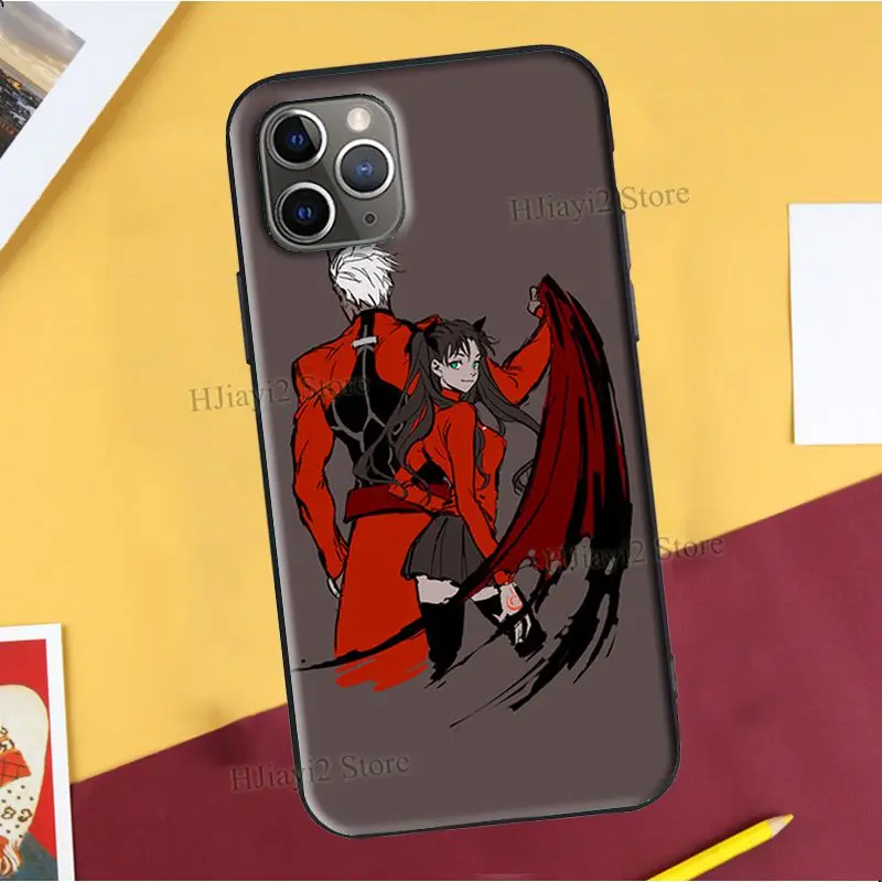 Чехол Archer Rin Fate Stay Night для iPhone 11 Pro Max 13 12 mini SE 2020 X XR XS 7 8 Plus чехол | Мобильные телефоны