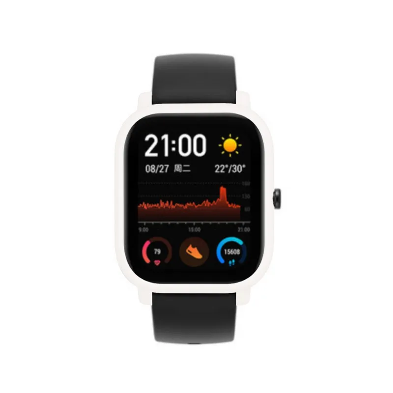7в1 умные часы аксессуары для Huami Amazfit GTS ремешок силиконовый Смарт Браслет полосы для Amazfit gts чехлы Защита экрана