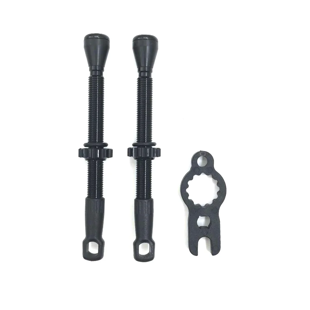 Fouriers MTB дорожный велосипед бескамерный-клапан полный CNC Presta Schrader Stems 40 мм 60 мм без лампа-клапан с ядром инструмента AV FV клапаны