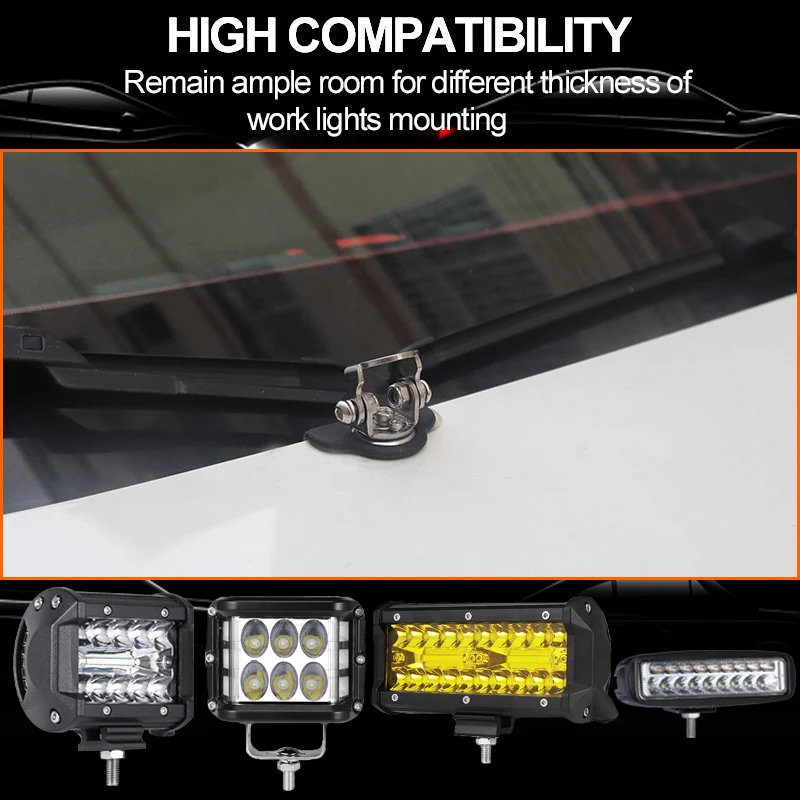 Светодиодный держатель для бара монтажный кронштейн автомобильный рабочий