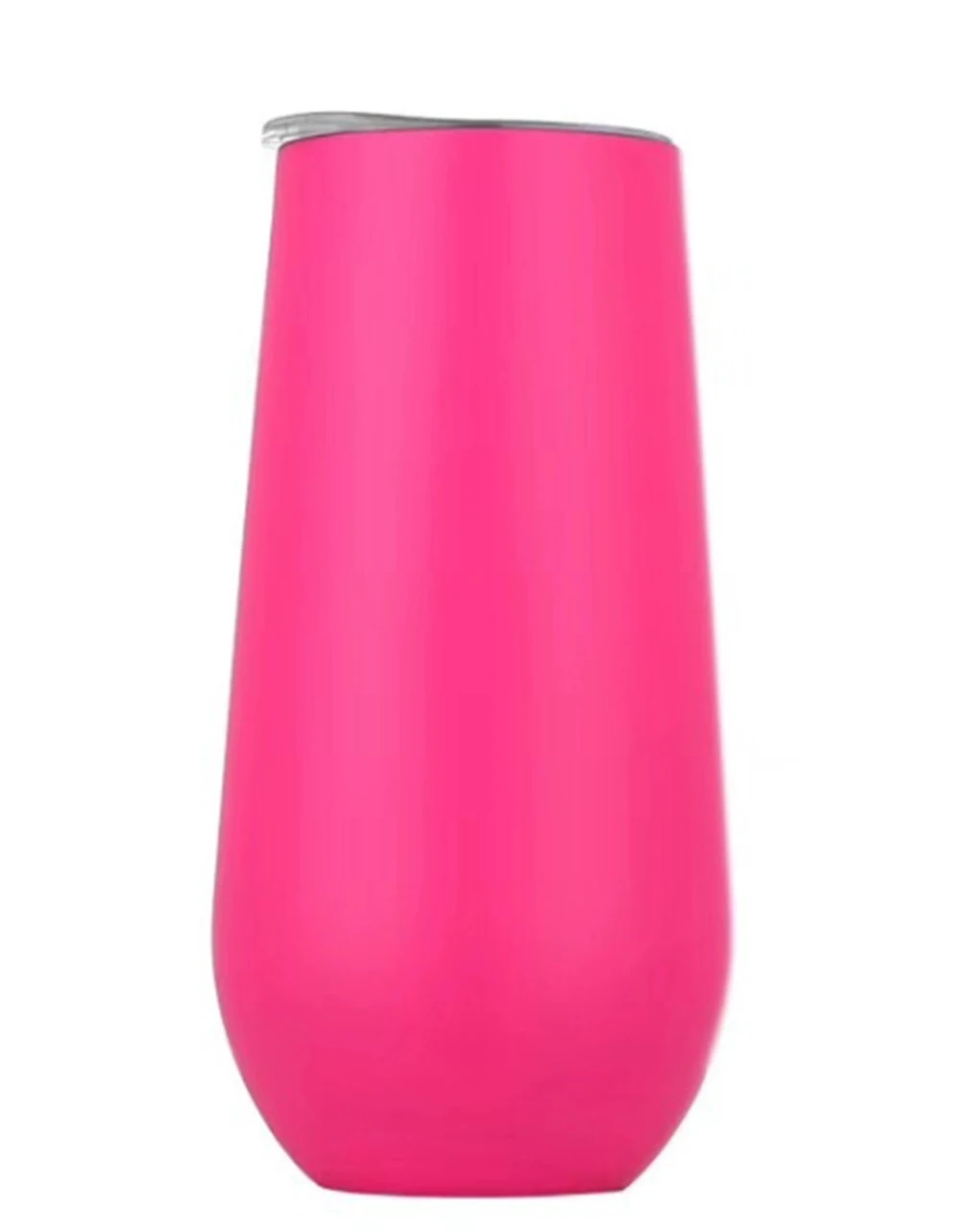 10-200pcs6oz Wine Beer Tumbler Champagne Glass Stemless Stainless Steel Thermos Insulated Mug Christmas Cup Party Gift | Дом и сад