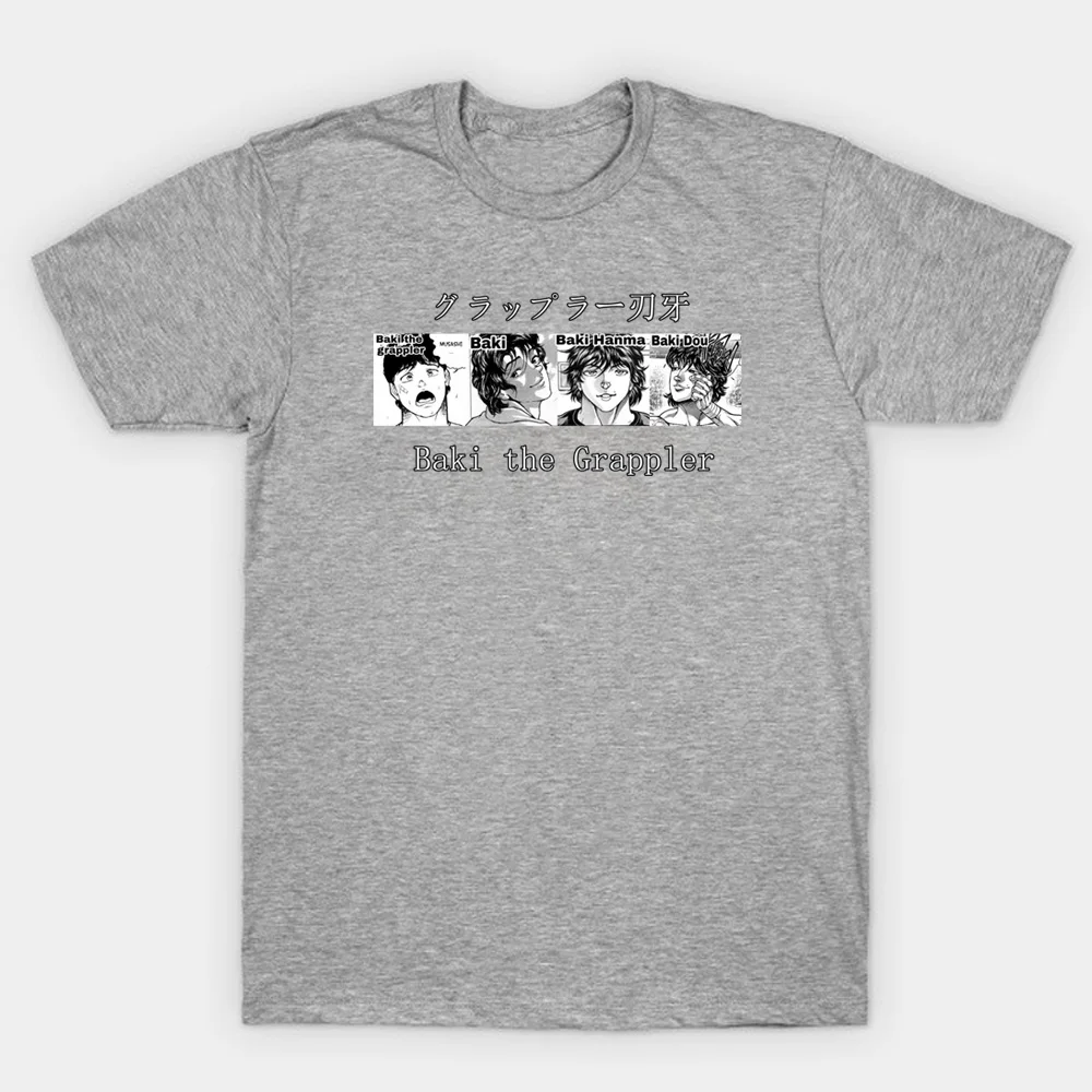 

Baki the Grappler Short Sleeve Hanma Yujiro Hanma Baki Fashion Summer Unisex Casual T-shirt