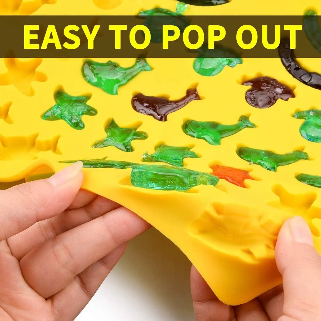 Силиконовая форма для шоколадных конфет силиконовая в виде червей Starfishs