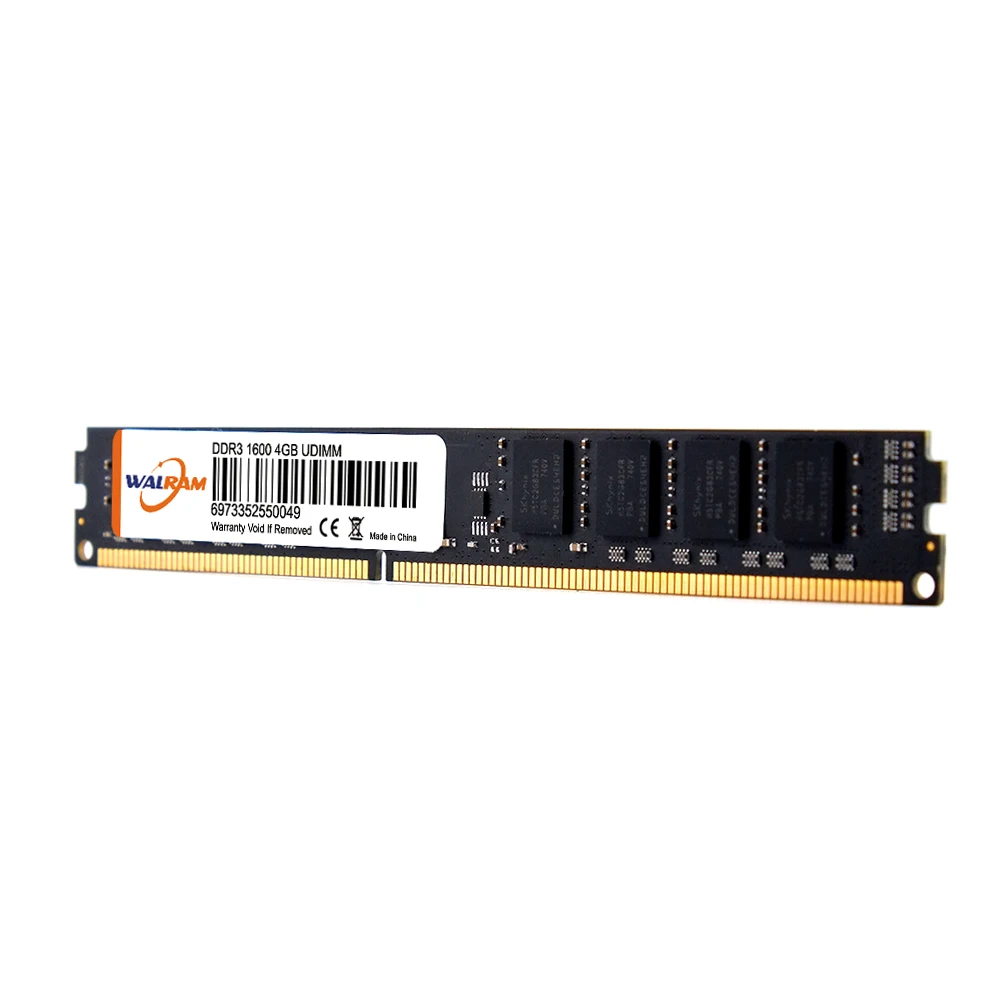 WAL ОЗУ ddr2 2 Гб dimm intel memoria RAM ddr3 8 1600 МГц 16 ГБ 2666 ddr4 3200 32 4 2133 2400 память для настольного
