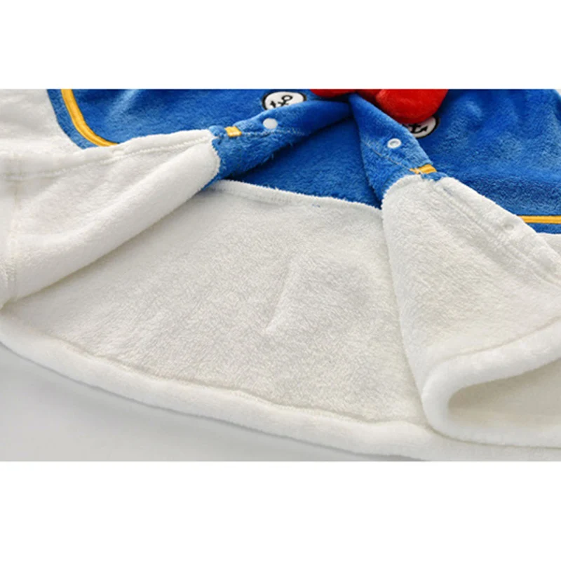 Фланелевая детская накидка с Рисунком Тигра утки детские халаты для сна Детские