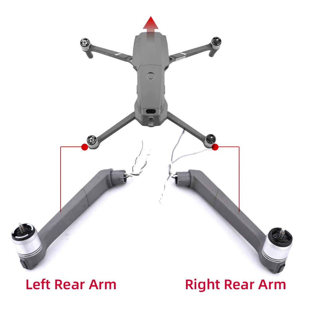 

Оригинальная деталь-рычаги двигателя для Mavic 2 Pro Zoom Левый Правый Передний Задний рычаг ремонт запасных частей рычаг для замены аксессуаров