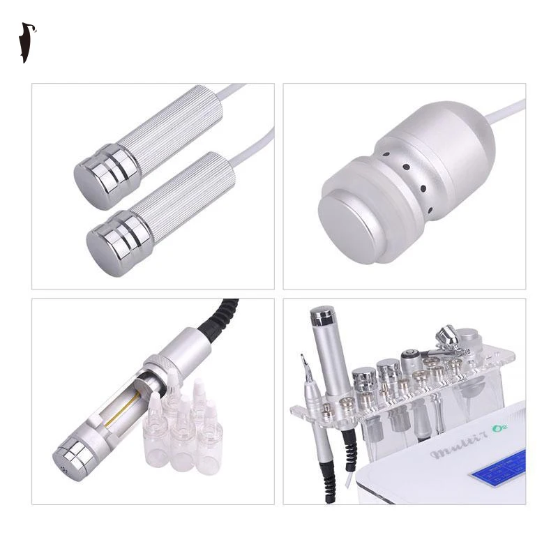 7 in 1 Diamond Dermic Microdermabrasion Mesotherapy Electroporation Microcurrent Face Lift Anti-Wrinkle Machine