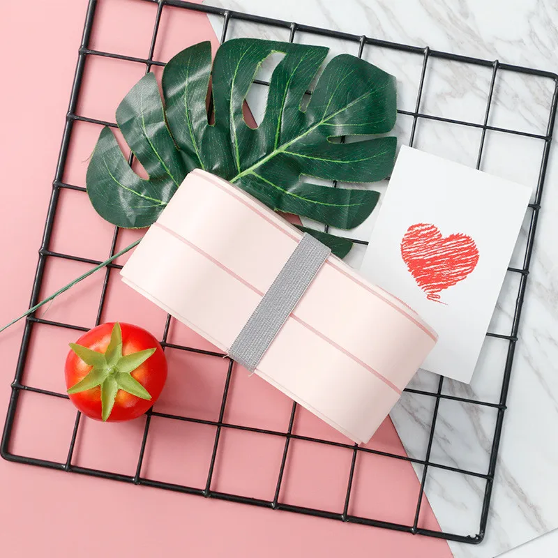 Небольшой пластиковый Ланч-бокс без бисфенола А в японском стиле для фруктового