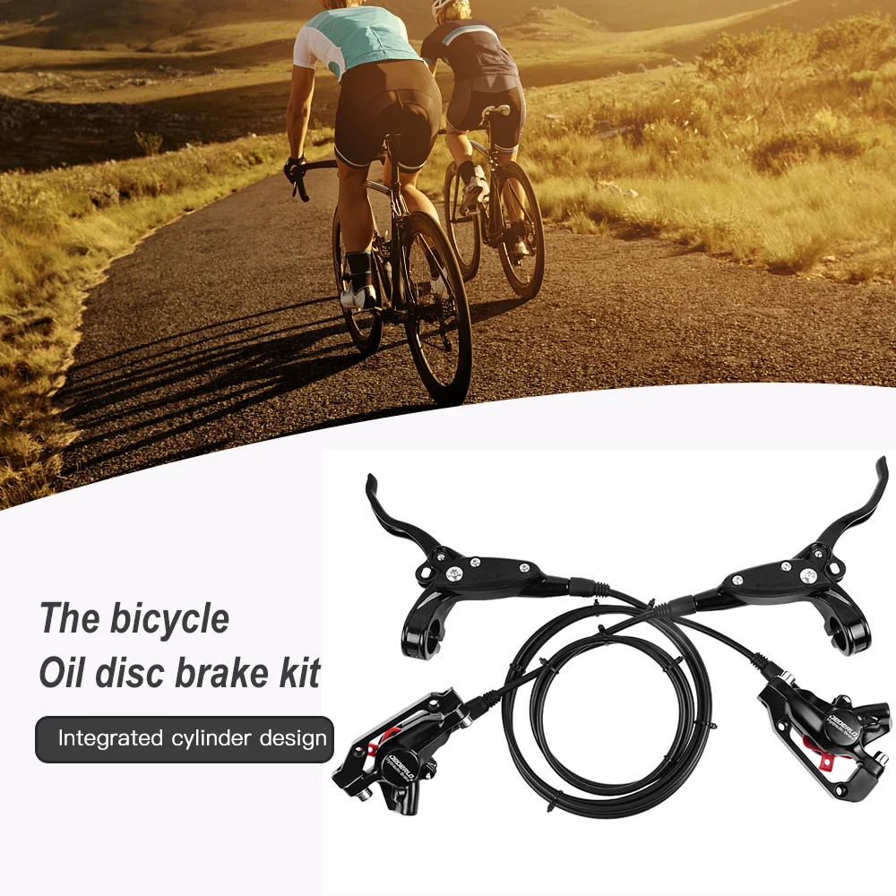 

Набор дисковых тормозов JEDERLO с гидравлическим маслом, передний/задний комплект тормозов с давлением масла для горного велосипеда, аксессуа...