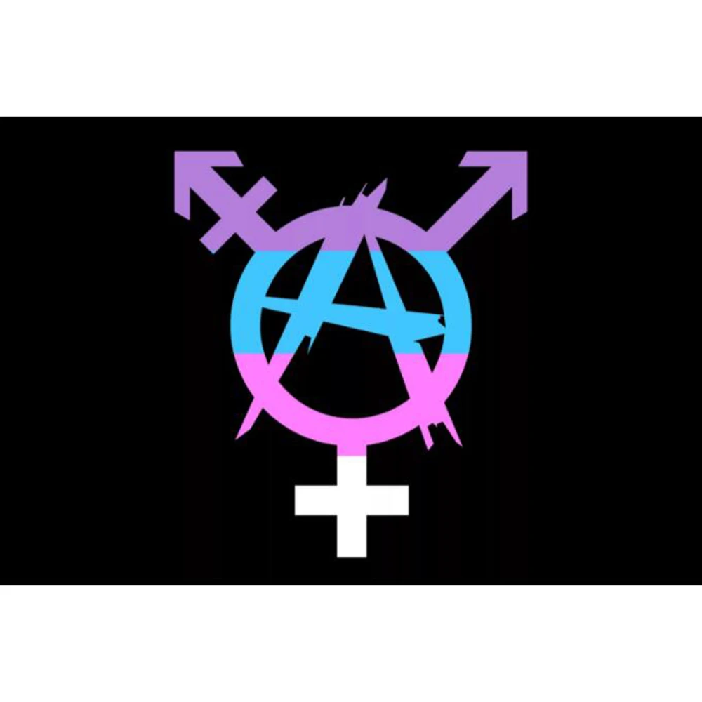 Дешевый 3x5ft трансвеститный флаг баннер для украшения внутри и снаружи двери