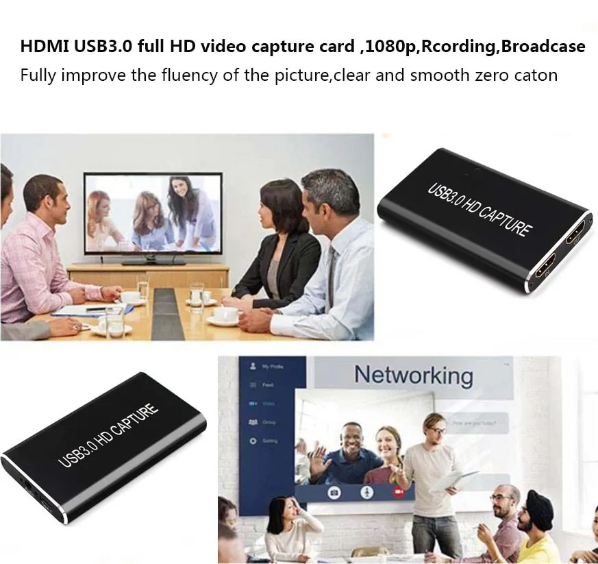 HD видеорегистратор с HDMI на USB C 3 0 TYPE устройство для захвата видео Winodws Mac Linux живой