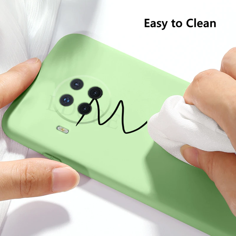 for xiaomi mi 10t lite 5g case liquid silicone rubber skin friendly slim case for xiaomi mi 10t pro cover for xiaomi mi 10t 5g free global shipping