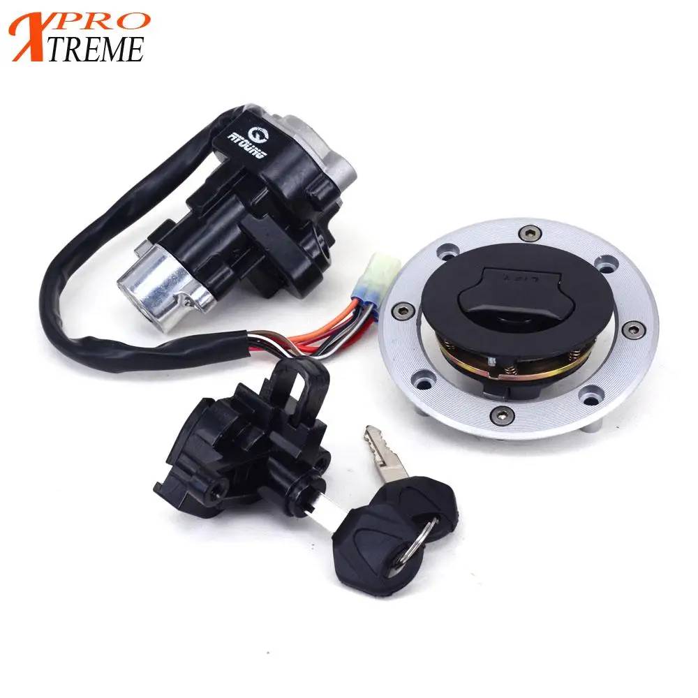 

Motorcycle Ignition Switch Fuel Lock Gas Cap Key Set For SUZUKI Bandit GSF600 1995-2004 GSF1200 1997-2005 GSF 600 1200